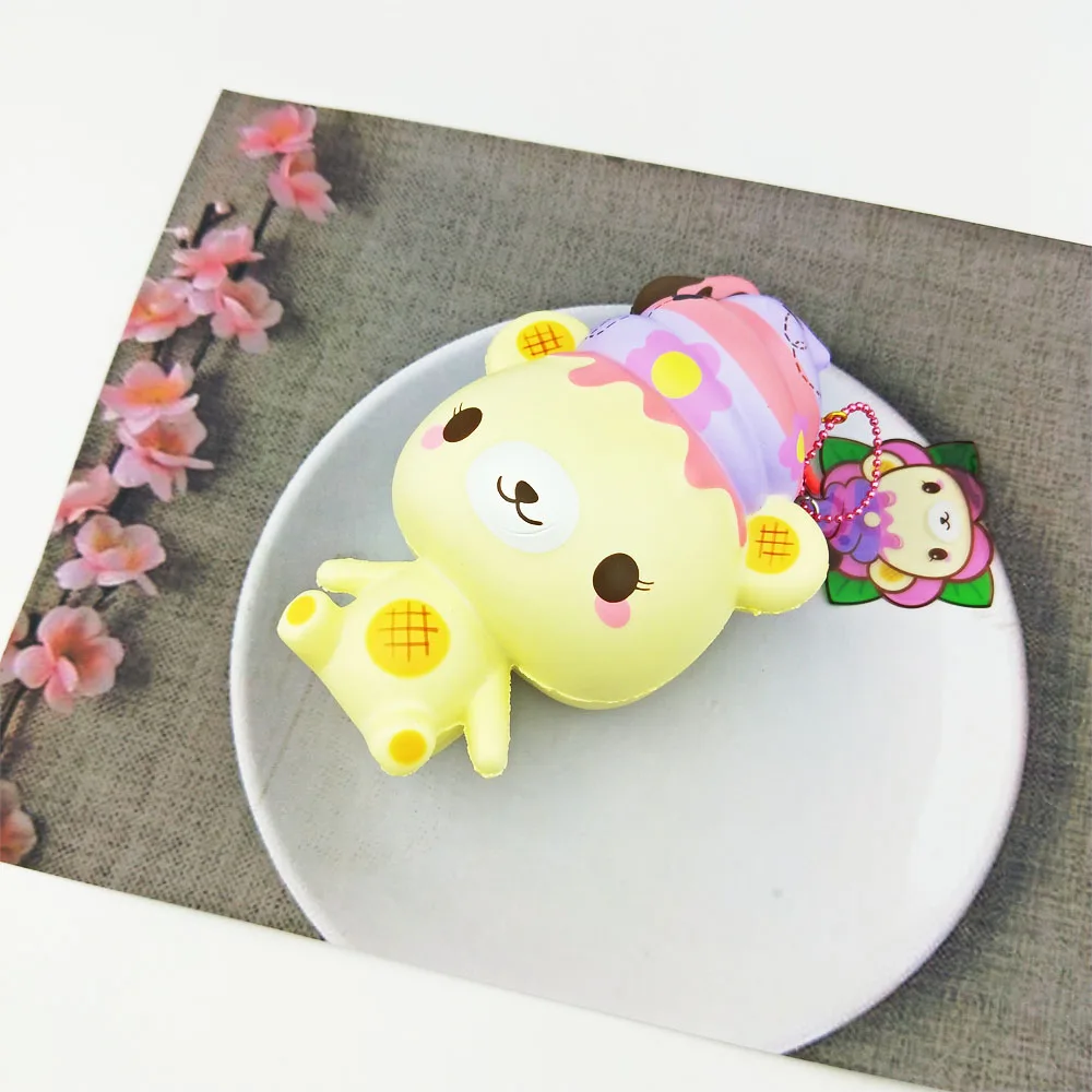 

Creamiicandy squishy Flower fieldsdoll squishie slow rising soft bread sweet scented gifts toys stress reliever