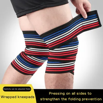 1Pc Elastische Bandage Enkel Been Elleboog Pols Brace Compressie Knie Ondersteuning Knie Mouwen Wrap Veiligheid Sport Strap Knie Protector