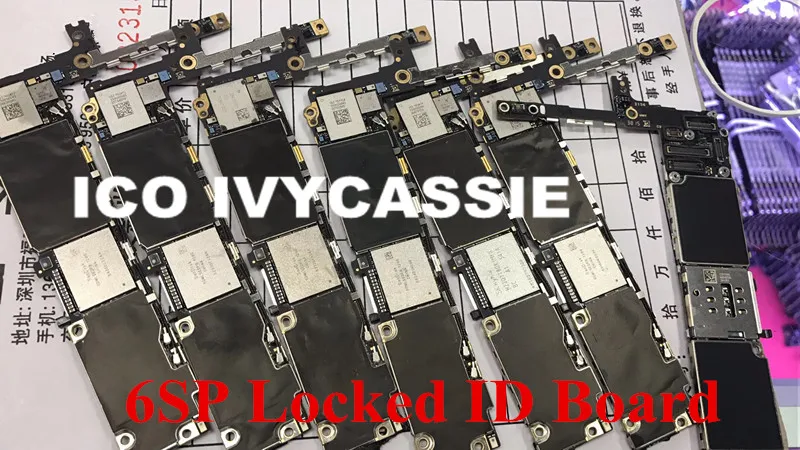 Материнская плата для iPhone 6sp 6S Plus основная 16 ГБ 64 128 без прикосновения логическая