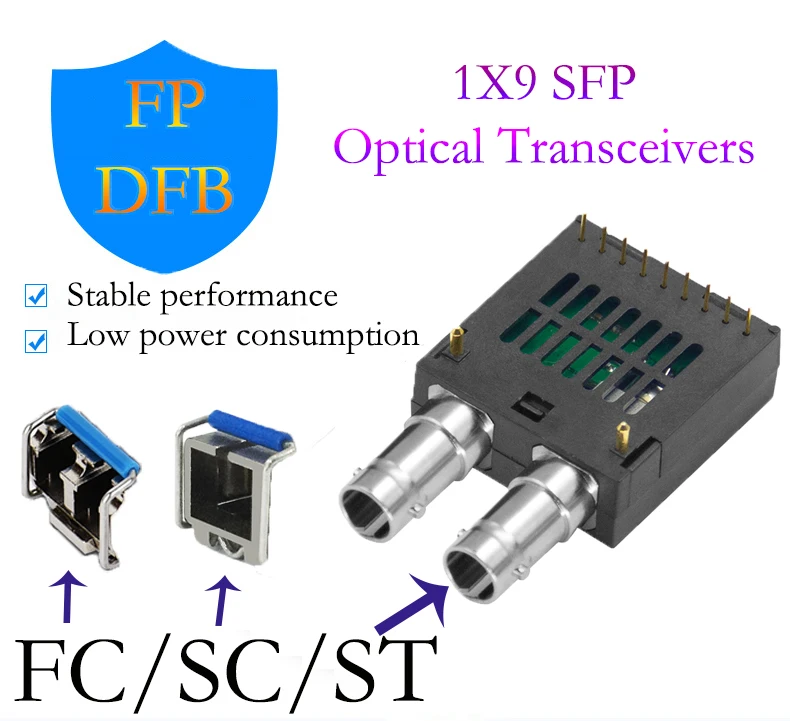 1X9 оптический модуль 84 м ttl 1310nm 20 км-100 км ST порт Полная серия 1*9 модуль