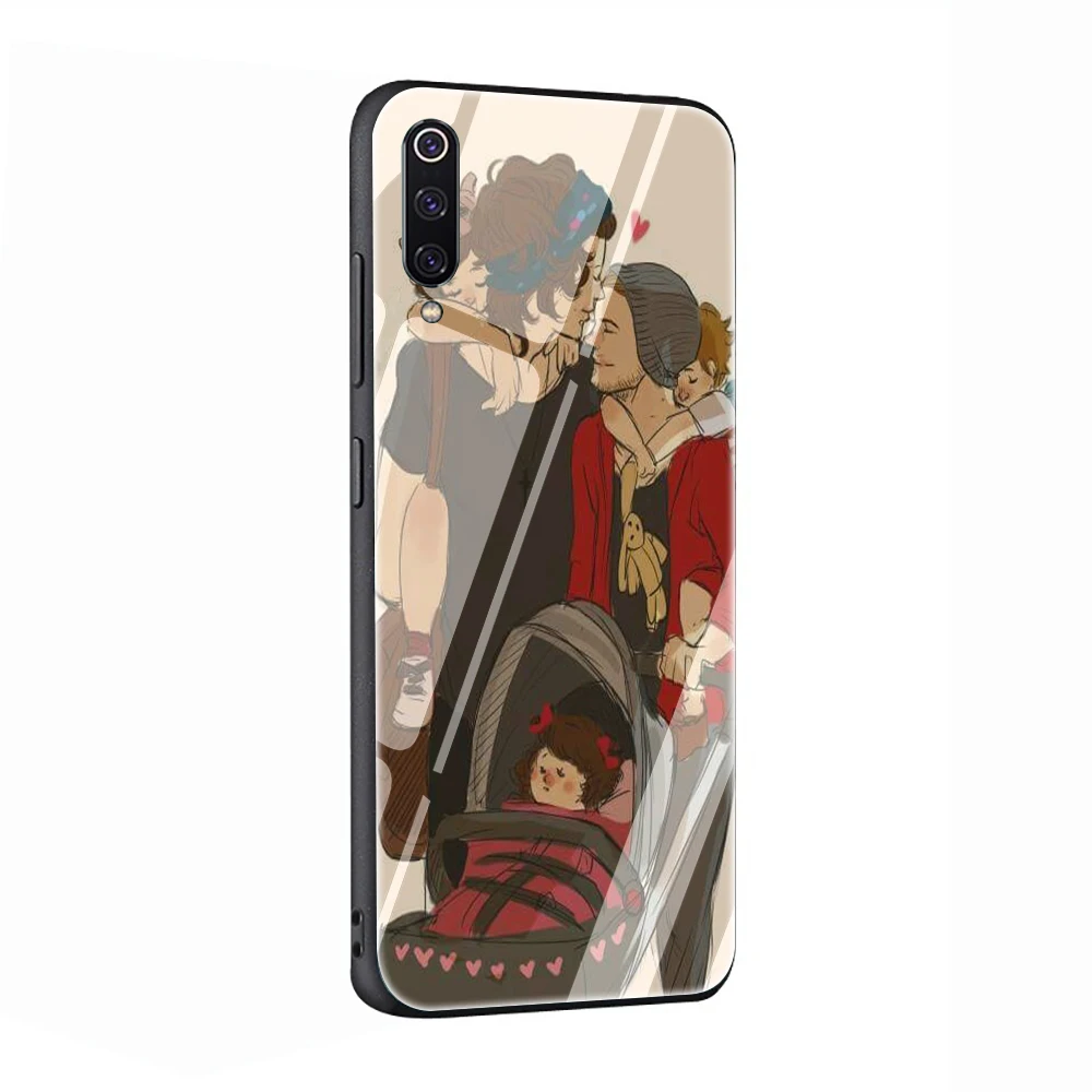EWAU one direction harry styles» и Louis tomlins Стекло чехол для телефона для Xiao mi 4X 6A Note5 6 7 pro mi 5X6X8 9 A1 A2