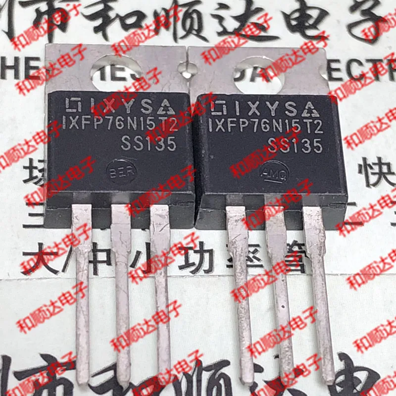 

10 шт. IXFP76N15T2 TO-220 150V 76A