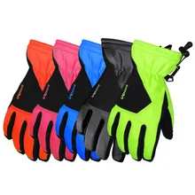 Boodun PU Нескользящие Водонепроницаемые зимние лыжные перчатки для мужчин и женщин водонепроницаемые ветрозащитные снегоходы сноуборд мотоциклетные перчатки для улицы 58