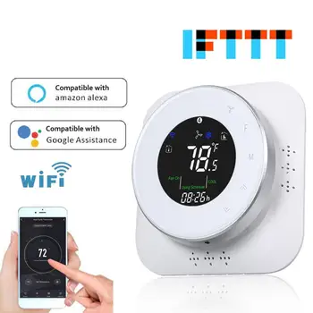 

Gas Boiler Thermostat 02 Series Wifi Type-Boiler Screen Home Room Temperature Controller