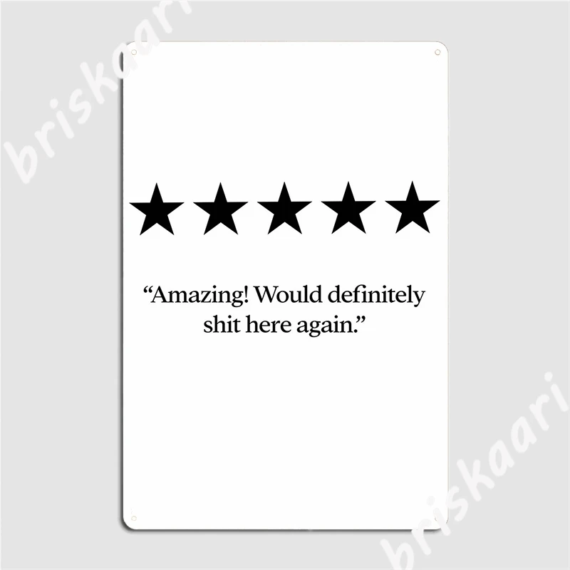 Обзор для ванной металлический плакат с табличкой Настенная роспись клубный бар