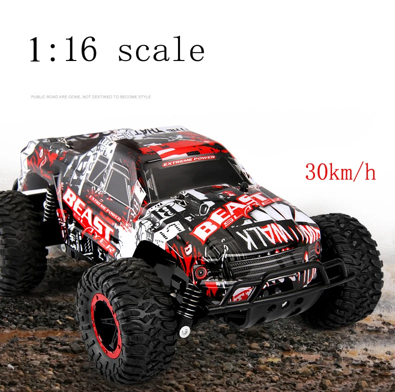 Большой Радиоуправляемый автомобиль 4WD высокая скорость 2 4G Бигфут пульт