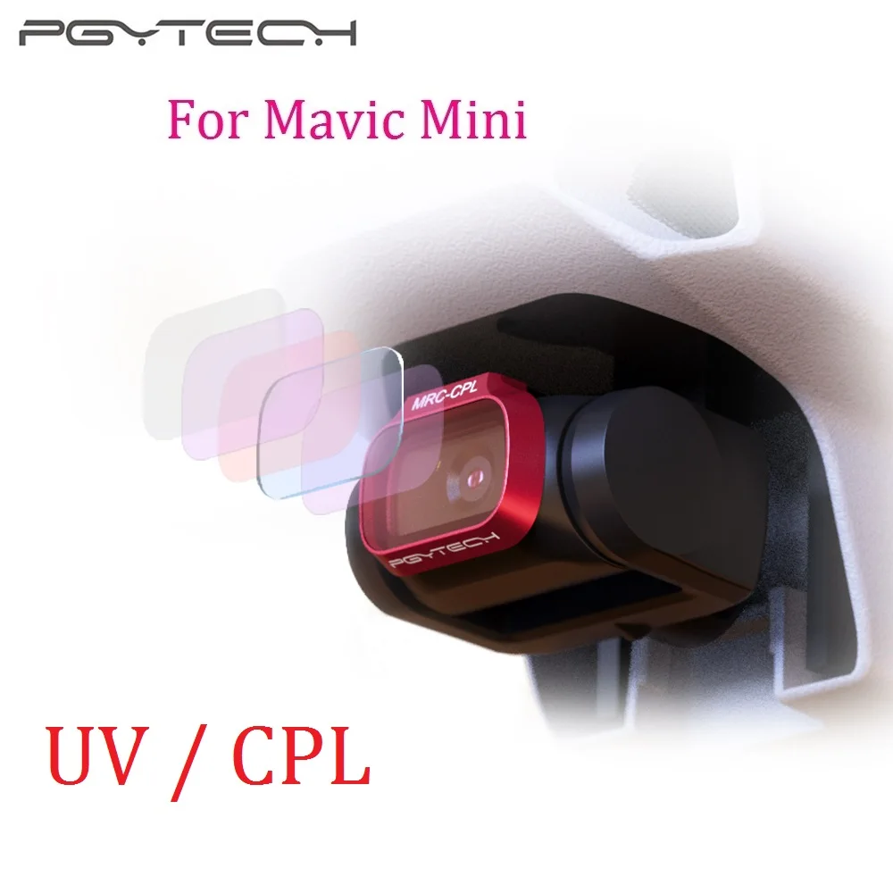 Фильтр для объектива камеры PGYTECH UV CPL профессиональная версия DJI Mavic Mini аксессуары