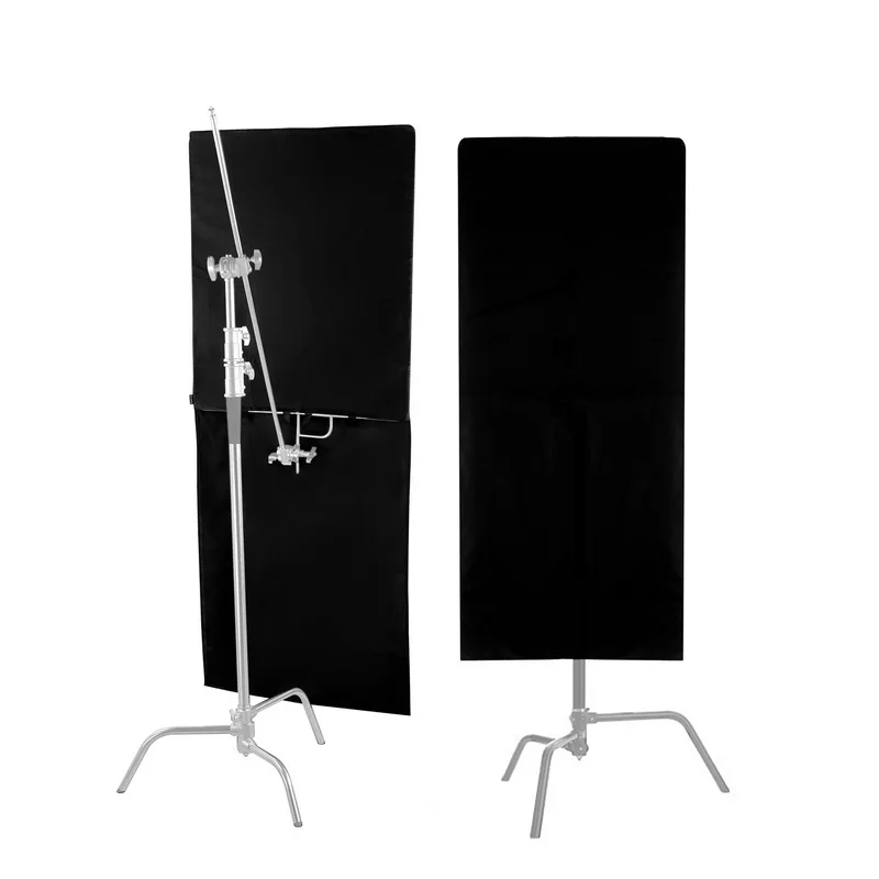 Selens 75x90cm Stainless Flag Panel Cloth For Fotografia Acessorios Camera Video Studio Black