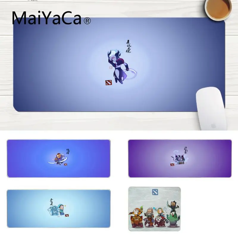  MaiYaCa Funny Dota 2 cartoon characters Durable Rubber Mouse Mat Pad Large Lockedge Mouse pad PC Co
