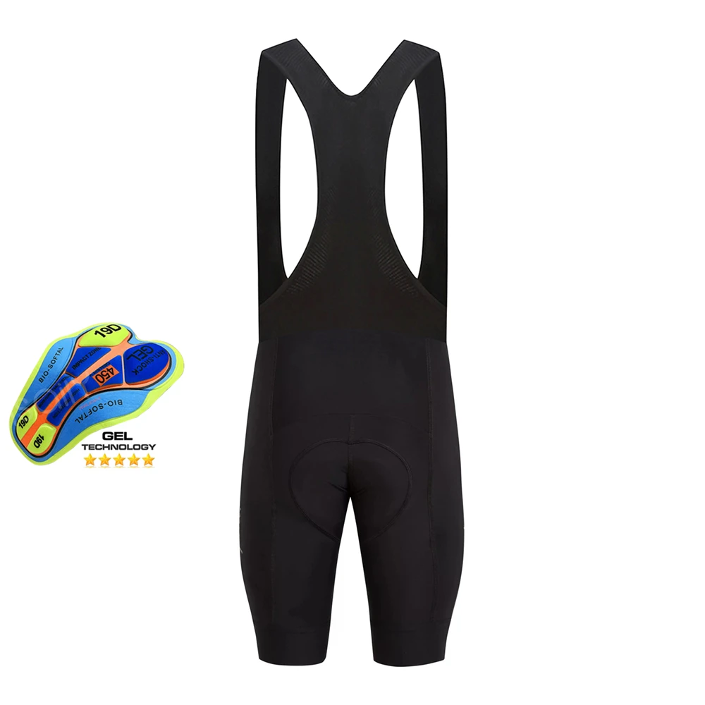 Tenue Cyclisme Homme, Short à Bretelles Et Jersey Rouge, Manches Courtes, Respirant, Neuf