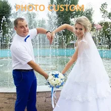 Алмазная живопись свадебные фотографии на заказ Вышивка крестиком полная квадратная Картинка из страз Алмазная вышивка подарок для детей и родителей