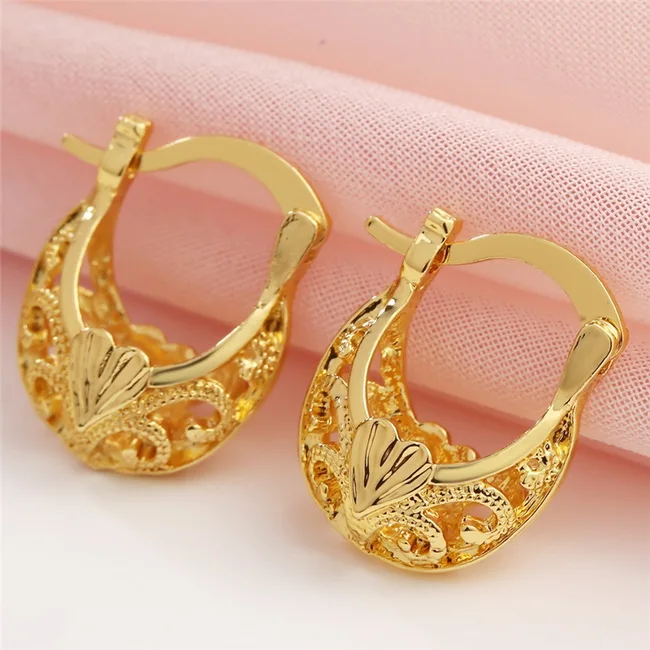 Hoop Earring E565 Классические желтое золото цвет серьги-кольца из металла для женщин Преувеличенные Роскошные полые большая серьга-кольцо массивные ювелирные изделия L4E569 - Окраска металла: Hoop Earring E565