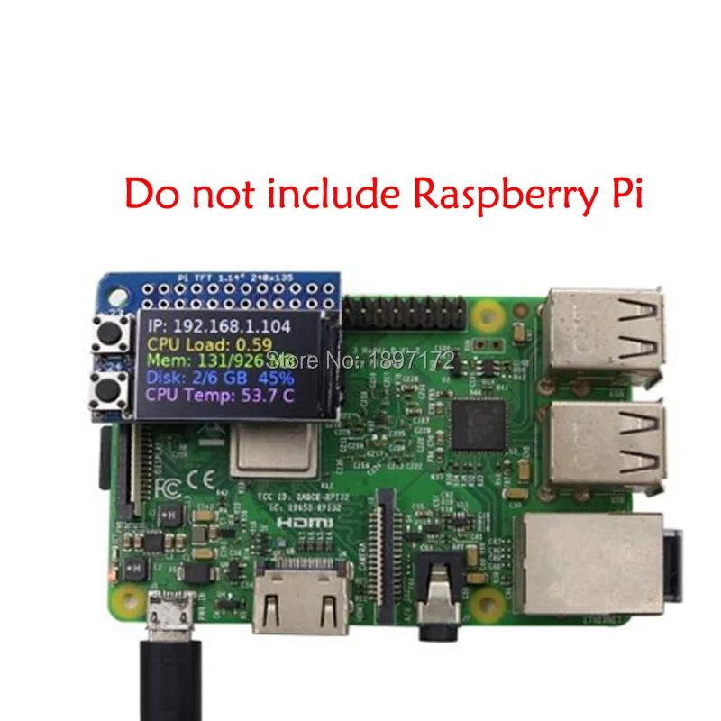 

Raspberry Pi LCD 1.14inch and 1.3inch LCD Mini Pi TFT, IPS