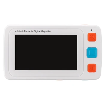 

ABHU-4.3 Inch Screen Portable Digital Magnifier Low Vision Electronic Visual Aids Video Microscope 2X To 32X Ys010(US Plug)