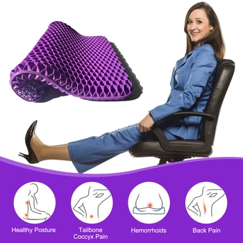 

Large size elastic gel cushion Gel,Gel sit cushion honeycomb car sofa cushion, cervical health care pain pad,Flexible Gel Seat