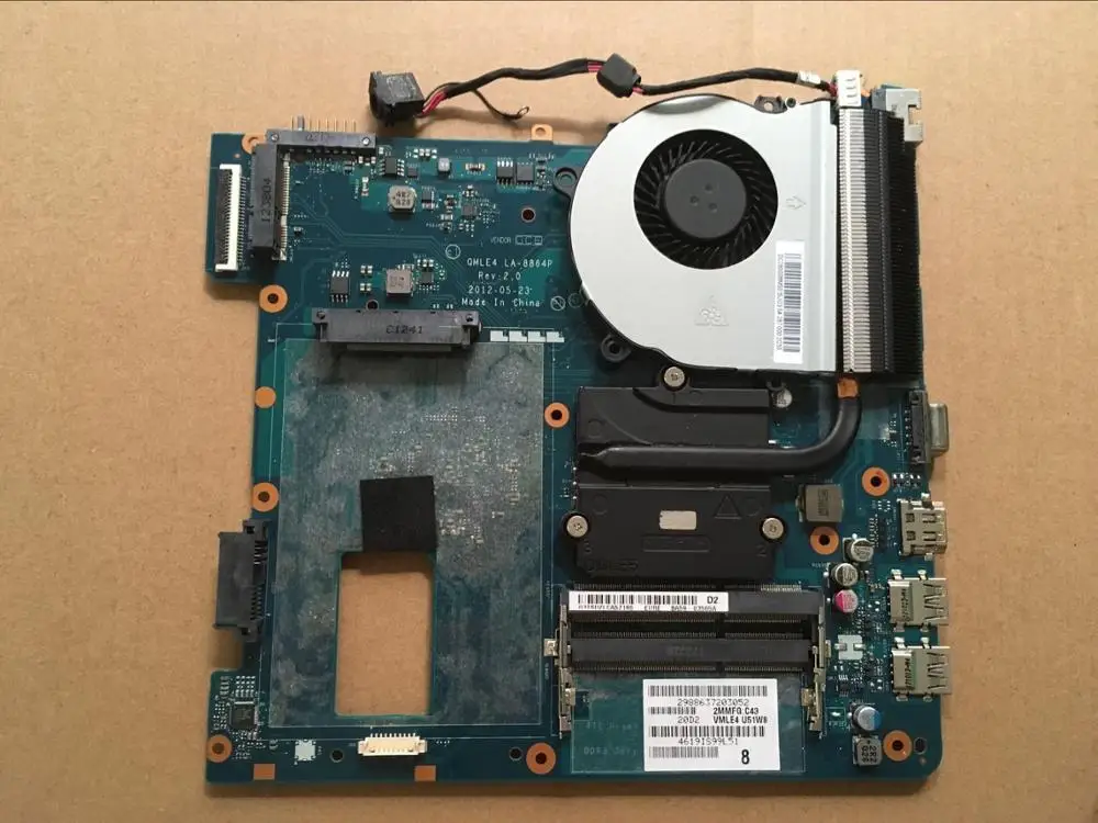 Высококачественная материнская плата для ноутбука NP355V4C NP355E5C VBLE4/VBLE5 LA-8868P полностью протестирована