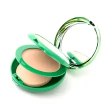 Натуральная пудра для лица, минеральная основа, контроль над маслом, отбеливающий консилер, макияж, прессованная пудра с пуховкой, Прямая поставка