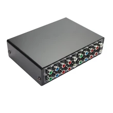 RGB component Switch selector 5 RCA 3-way ypbpr cable component switch AV switcher for PS2 Wii xbox DVD player TV