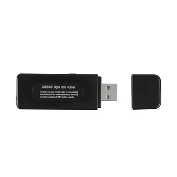 

Universal DAB Adapter USB Port For Speaker Mini Radio Receiver U Disk Led Portable Digital With Antenna Local Searching Car RDS