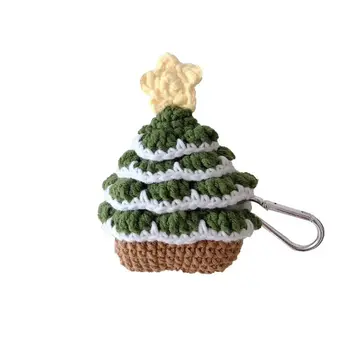 

Knitted Christmas Tree Protective Cover Wireless Earphone Case For Airpods 12