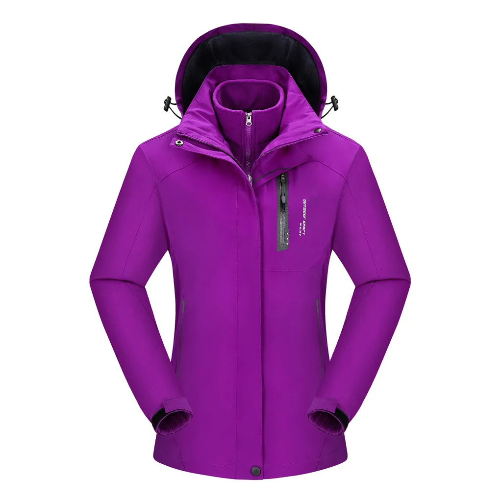 PURPLE Мужские и женские повседневные куртки, плюс размер, яркие цвета, ветрозащитные ультралегкие непромокаемые ветровки с капюшоном, Пальто, Куртки Da men - Цвет: PURPLE