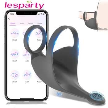 Wholesale from 30 pieces Sex Toys Bluetooth Penis Ring Vibrator for Men Masturbator Chastity APP Control Wearable Cock Ring Sex Toys for Men Adult 18 Sex Toys Bluetooth Penis Ring Vibrator for Men Masturbator Chastity APP Control Wearable Cock Ring Sex