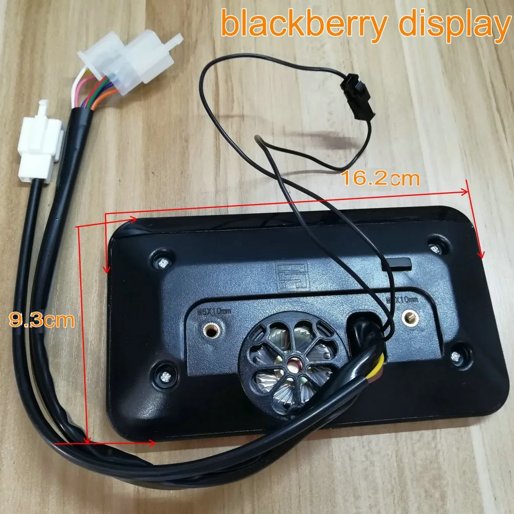 Clearance speed/battery level indicator+turning signal LCD display 48v60v72v speedometer electric scooter parts electric bike accessory 6