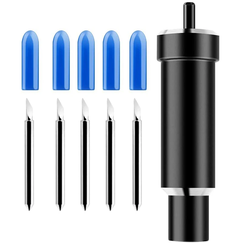 Replacement Deep Cut Blade+Housing Deep-Point DeepCut Blade for Cricut Maker Explore,Air and Air 2 Cutting Plotter deskar 100% original 3d fast u drill 46mm 60mm deep hole drill suitable for wc series blade mechanical lathe indexable drill bit