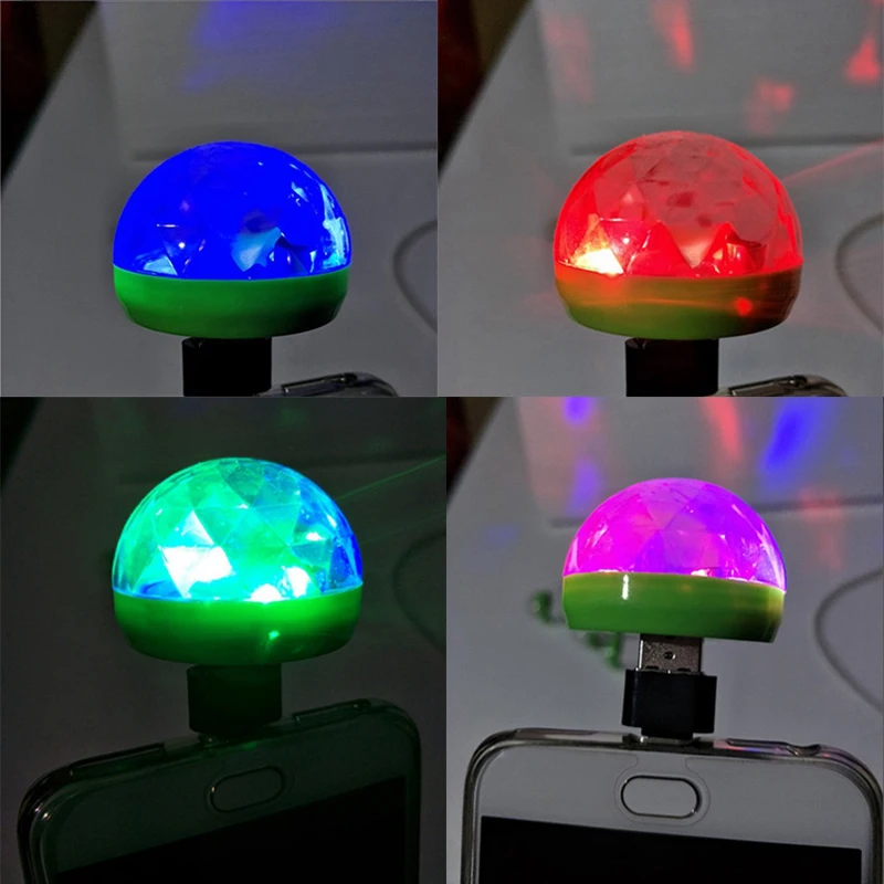 Мини USB СВЕТОДИОДНЫЙ светильник портативный сценический светильник вечерние светильник s для рождественской вечеринки Свадебные праздничные украшения портативный проектор светильник s