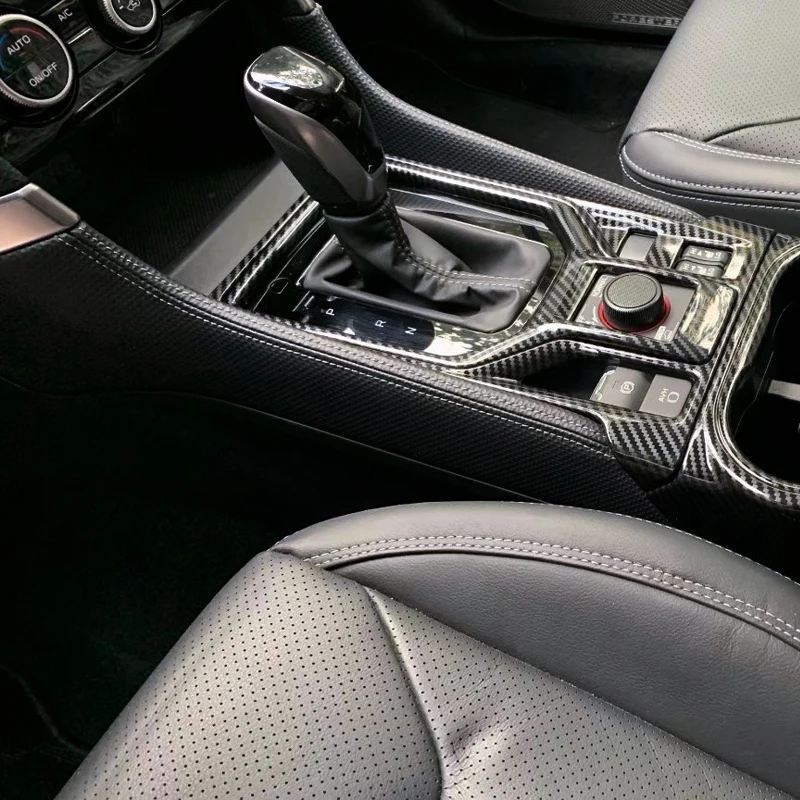 ABS аксессуары для салона автомобиля Передняя коробка переключения передач Панель рамка накладка 2 шт. для Subaru Forester