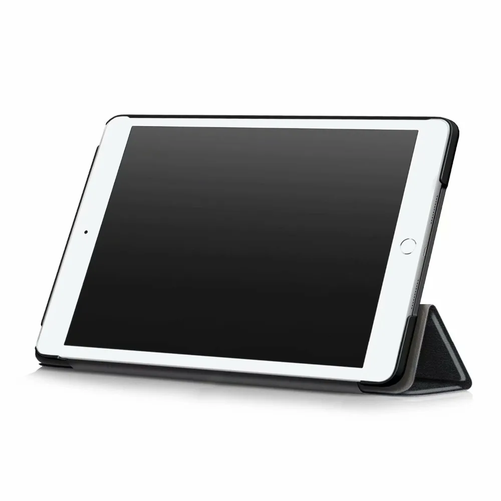 Trifold умный чехол для ipad Pro 10,5 Air 3 Чехол подставка планшет для ipad 10,2 дюймов 7th Gen Чехол+ пленка+ ручка