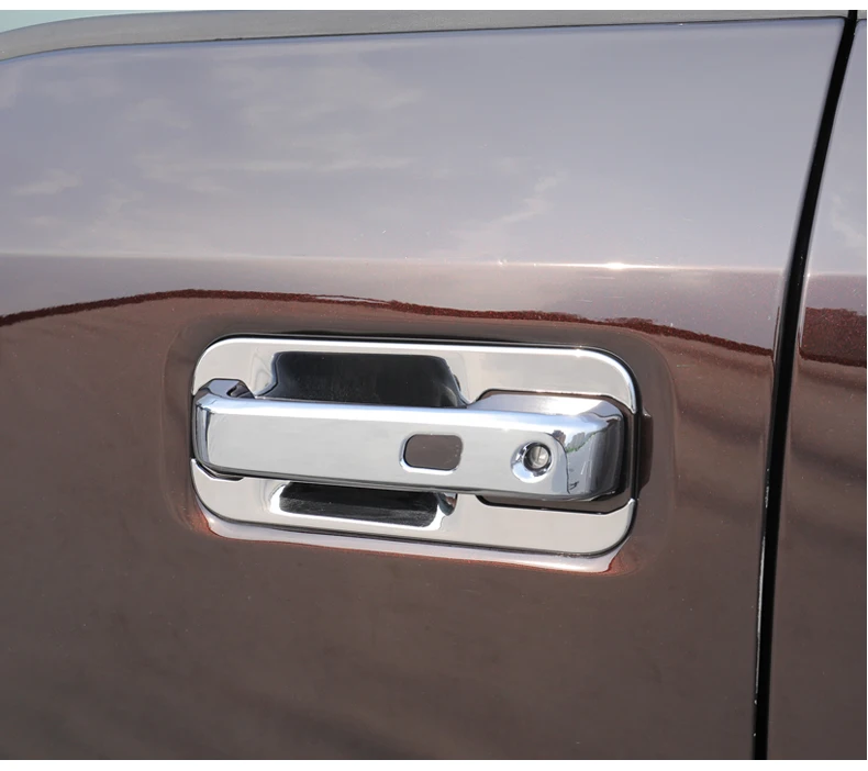 Для Ford F150 Бортовая дверь ABS дверная ручка/ручки чаши рельефная Накладка для отделки стайлинга автомобилей