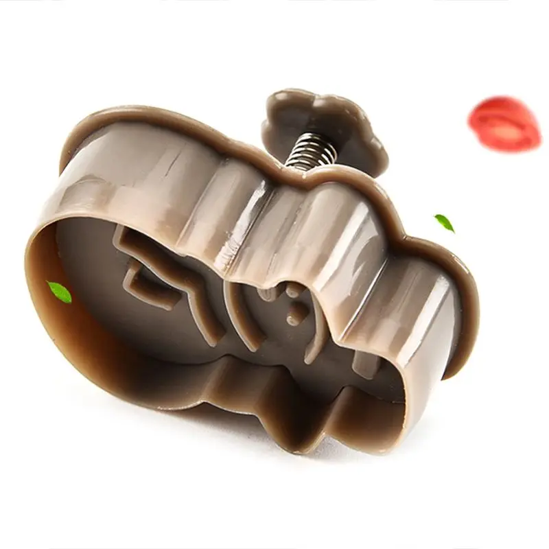 4 шт./компл. 3D снеговик дерево Санта Клаус печенья прессформы плунжера печенья резчик Рождества выпечки сахарные украшения торта прессформы