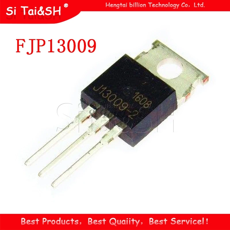 10 шт. FJP13009H2TU TO220 13009 J13009-2 FJP13009-220 Транзисторы NPN 400V 12A-220 Новый | Электронные