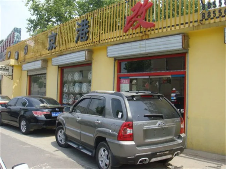 Для KIA Sportage спойлер 2007 2014 высокого качества ABS Материал заднее крыло автомобиля