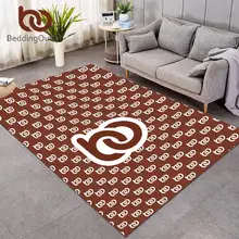 BeddingOutlet Angepasst Große Teppiche für Wohnzimmer POD Druck auf Nachfrage Spielen Boden Matte Nach Maß DIY Schlafzimmer Bereich Teppich