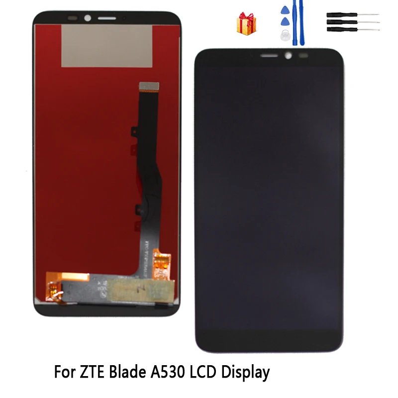 Для zte Blade A530 ЖК-дисплей сенсорный экран дигитайзер сборка для zte Blade A530 экран ЖК-дисплей Замена Бесплатные инструменты