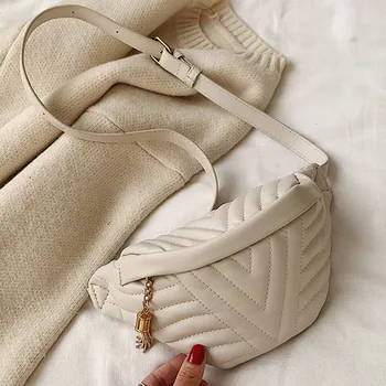 

Small Simple Crossbody Bags For Women 2020 Tassel Designer Shoulder Simple Bag Female Fashion Handbags and Purses