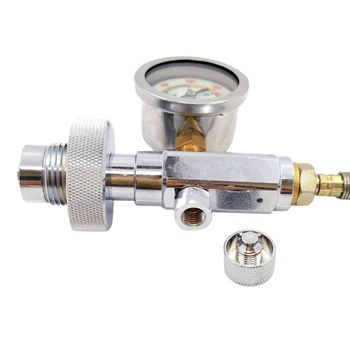 

Bleed valve Air Refill Adapter DIN fitting Filling Station Gauge Compact