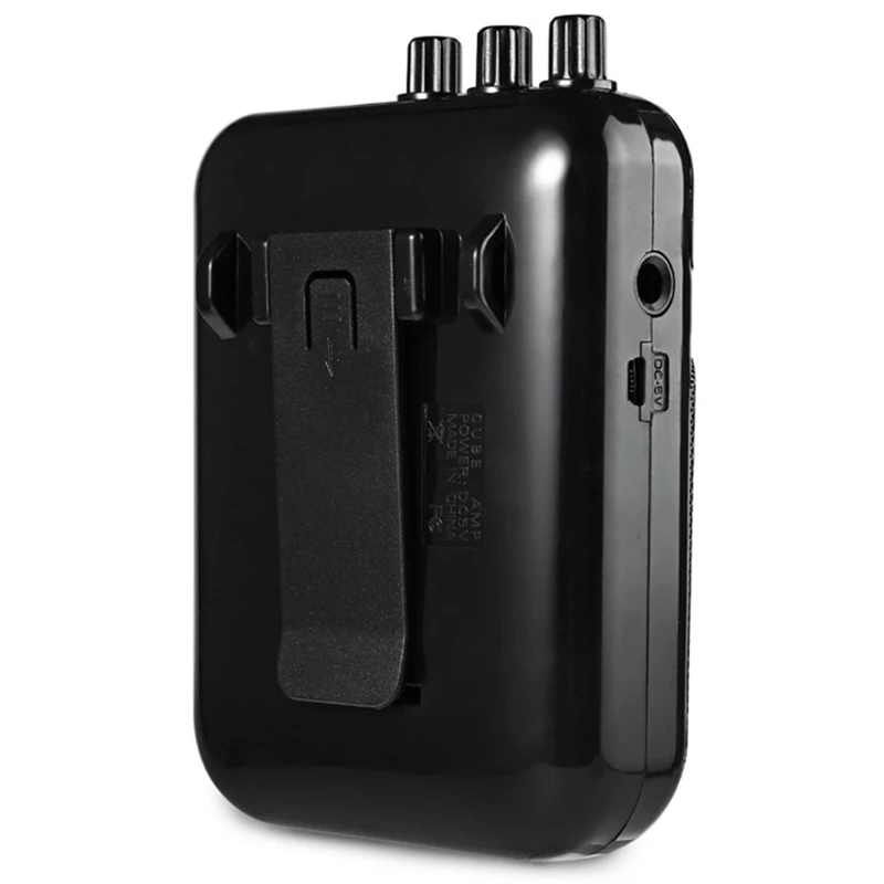 Aroma Ag - 03M Portable Charging Mini Guitar Amplifier 25Hz-20Khz Metal Guitar Amplifier with Usb Cable