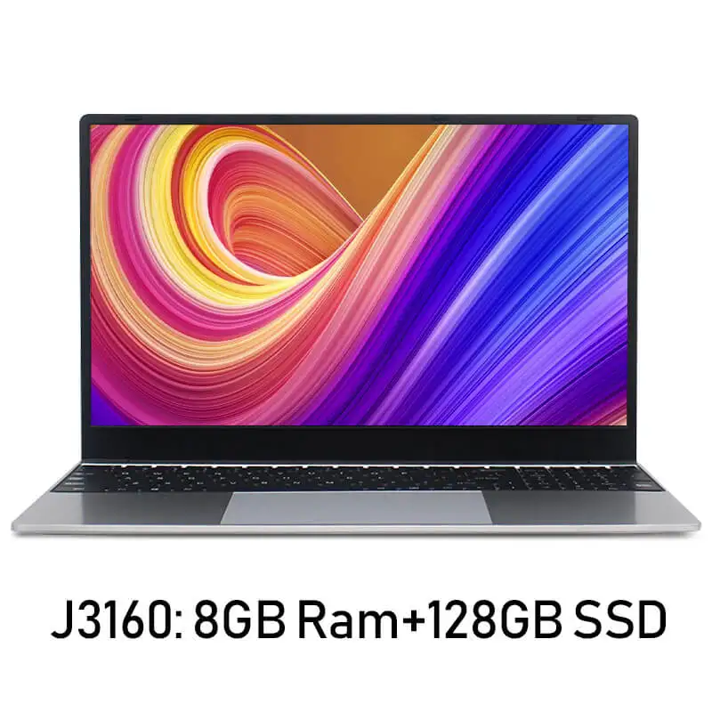 Ультратонкий 15,6 дюймовый ноутбук Intel i7 4650U 8 ГБ ОЗУ 1080P ноутбук Windows 10 двухдиапазонный WiFi Полный макет клавиатуры компьютера - Цвет: J3160
