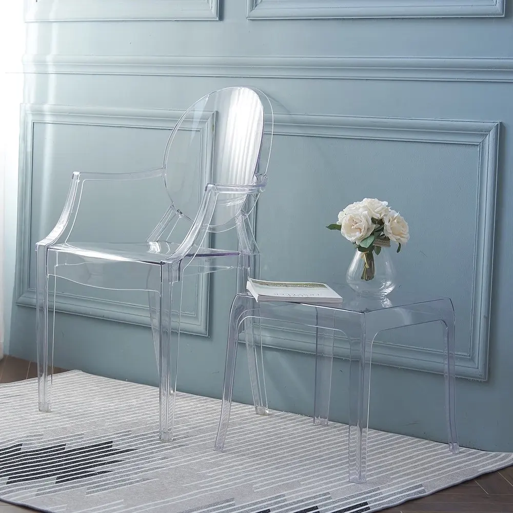 

Clear Plastic Table Bedside Table Coffee Table End Table Side Table