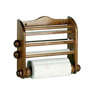 

Calder Portarotolo in legno per Scottex, alluminio e pellicola