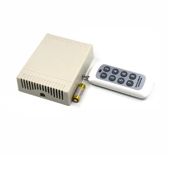 

DC 12V 8CH Channel RF Wireless Remote Control Switch & Remote Control System Receiver + Transmitter 8CH Relay New