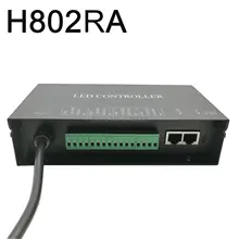 H802RA 4 порта(4096 пикселей) контроллер Artnet контроллер dmx Artnet WS2801 WS2811 Artnet Madrix Pixel контроллер для светодиодный