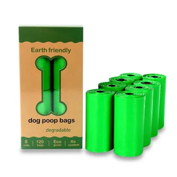 

Home Use Degradable Pet Waste Poop Bags Dog Cat Clean Up Refill Garbage Bag Outdoor Home Clean Refill Garbage Bag