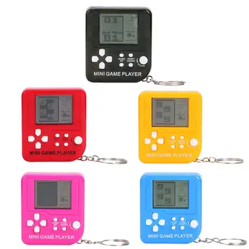 

Mini Portable 26 Games Console Keychain Handheld Nostalgic Retro Classic Tetris Game Player Kids Educational Toys Children Gift
