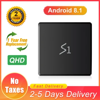 

4K Leadcool S1 Android 8.1 TV Box RK3229 2.4G Wifi QHD 1 Year warranty 2.4G wifi Media Player Leadcool S1 Smart TV set top box