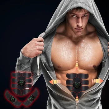 

Electric Body Slimming Massager Ems Muscle Stimulation Abdominal Exercises Machine Fat Burner Weight Loss for Men Workout