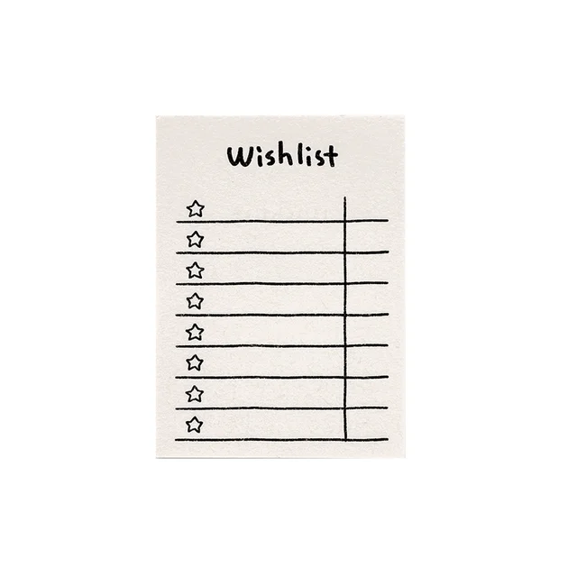 Yoofun 50 Sheets Daily Schedule Memo Pads To Do List Weekly Planner Non-Sticky Notes Schedule Office School Supplies Stationery 5